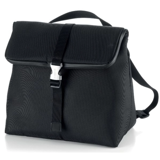 sac à dos isotherme l / 13 l noir - fashion & go - guzzini