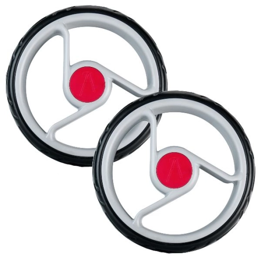 set 2 roues de poussette de marché - trolley 2.0 - rebel