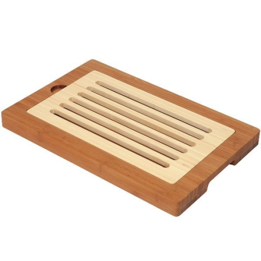 planche à pain 37 x 24 cm - bicolore - dm creation