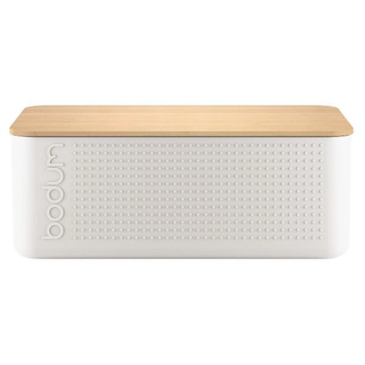 boîte à pain 37 x 24 x 11 cm blanche - bistro - bodum