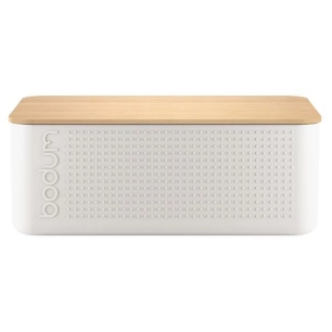 boîte à pain 37 x 24 x 11 cm blanche - bistro - bodum