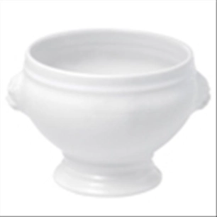 soupière tête de lion 45 cl - blanc - revol