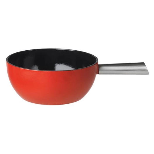 caquelon à fondue 24 cm - elégance rouge - stockli