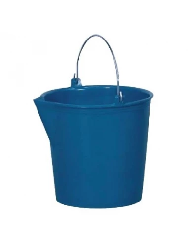 Seau bec verseur bleu 13 l 22/29 x 28
