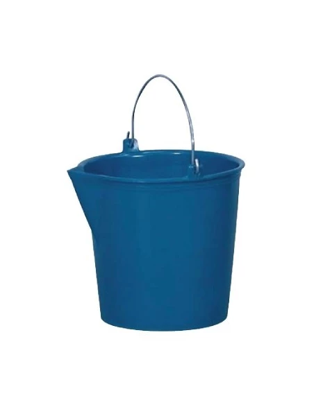 Seau bec verseur bleu 13 l 22/29 x 28