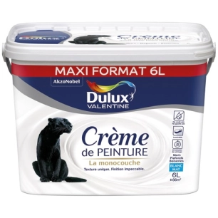 valentine crème de peinture mat 6l - dulux valentine