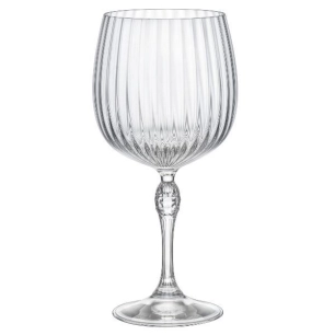 lot 6 verres à gin 74.5 cl - america's 20 - bormioli