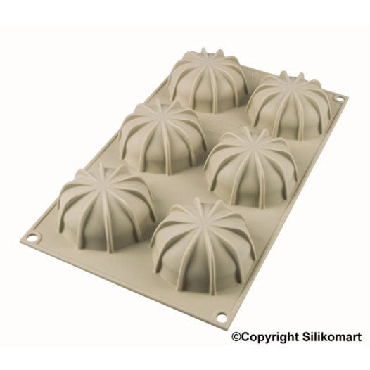 moule 6 mini goccia - 3design - silikomart