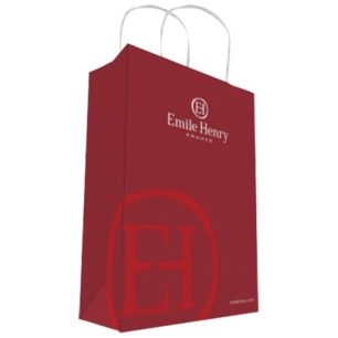 sac boutique petit format - rose. - emile henry