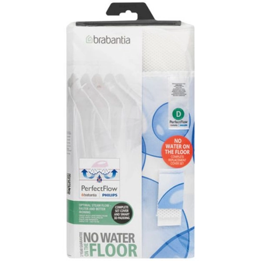 housse de table à repasser taille d 135 x 45 cm - perfectflow - brabantia