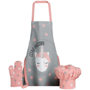 set enfant 3 pièces - unicorn perle - winkler