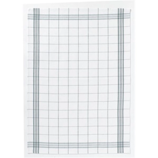 torchon à carreaux 50 x 70 cm gris - classic carreaux - winkler