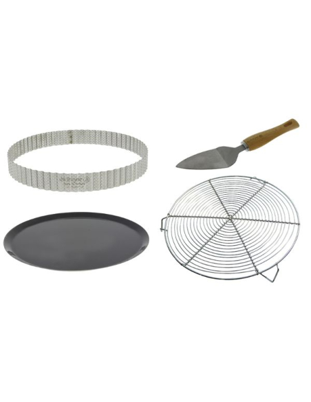 Coffret Tarte De Buyer Kit complet pour réaliser des tartes parfaites - De Buyer