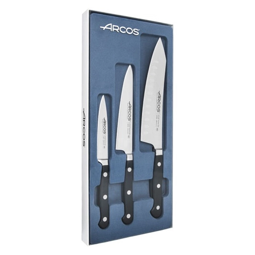 coffret 3 couteaux - opera - arcos