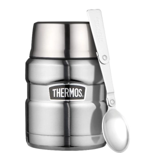 porte-aliments 0.45 l inox - king - thermos