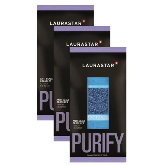recharge (x3) de granulés anticalcaire pour filtre à eau externe - lot3filt - laurastar