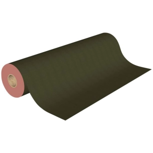 papier cadeau 50 metres x0.70m recto/verso kaki rose gold - les couleurs de l'emballage
