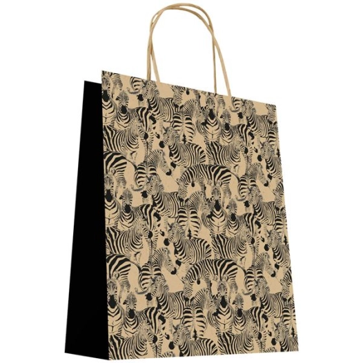 sac cabas herbe 24x32cm - les couleurs de l'emballage