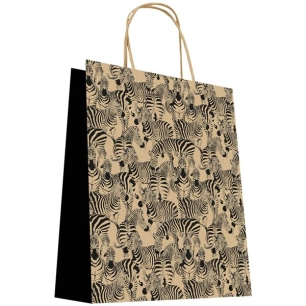 sac cabas herbe 24x32cm - les couleurs de l'emballage