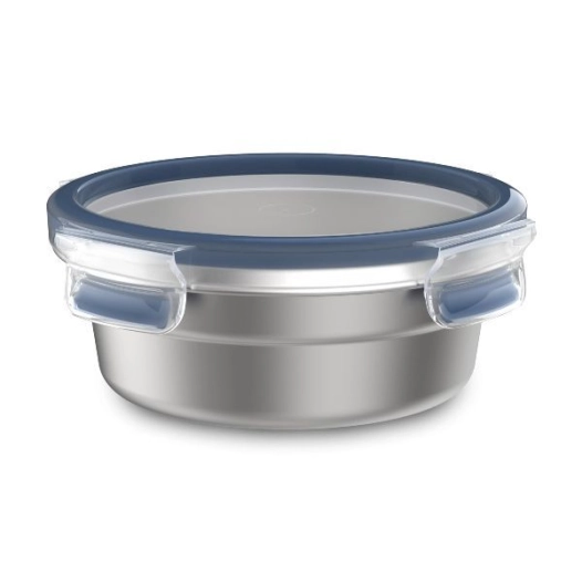 boîte ronde 0.7 l - clip & close inox - emsa