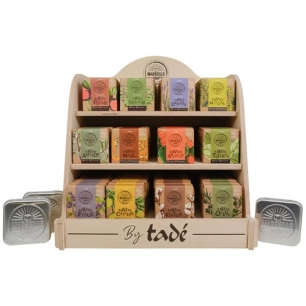 présentoir comptoir vide savon de marseille - tade