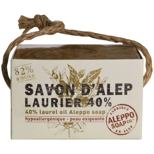 savon d'alep 40% de laurier 200 g - aleppo soap