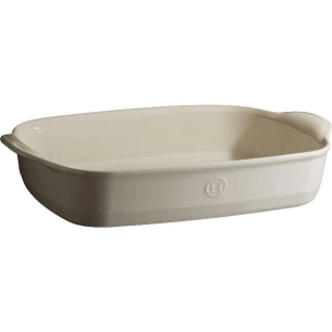 plat rectangulaire 42.5 x 28 cm argile - ultime - le four - emile henry
