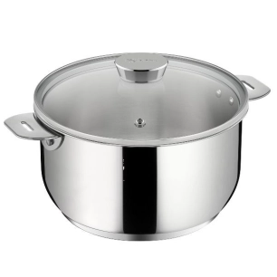 casserole 16 cm inox + couvercle - salvaspazio+ - lagostina