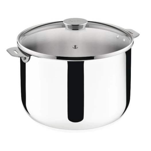 marmite inox 26 cm + couvercle - salvaspazio+ - lagostina