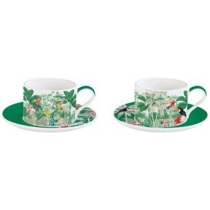 coffret 2 tasses déjeuner 24 cl - exotic heaven - easy life