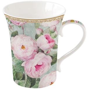 mug 36 cl - roses in bloom - easy life