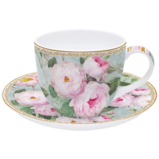 tasse à thé 20 cl - roses in bloom - easy life