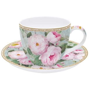 tasse à thé 20 cl - roses in bloom - easy life