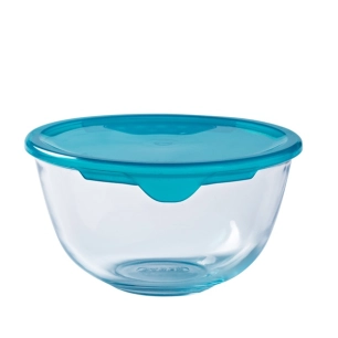 jatte 0.5 l avec couvercle - cook & enjoy - pyrex