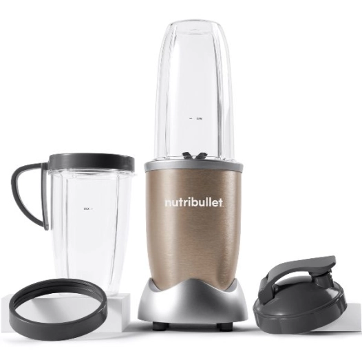 mini-blender cuivre - nutribullet pro 900 + accessoires - nb907cp - nutribullet