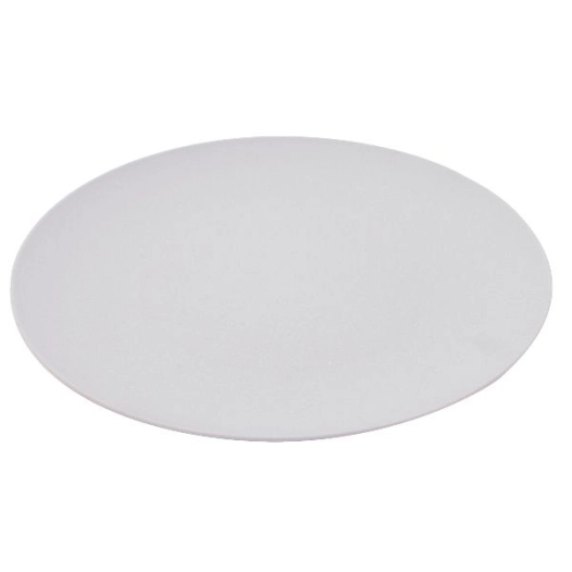 6 assiette plate 25.5 cm gris clair - plant fiber - point virgule