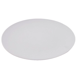 6 assiette plate 25.5 cm gris clair - plant fiber - point virgule