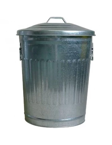 Poubelle americaine 30 l galvanisé