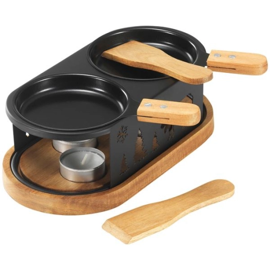 service à raclette 2 personnes - table et cook