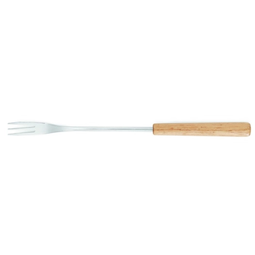 set 6 fourchettes à fondue - bois clair - table et cook