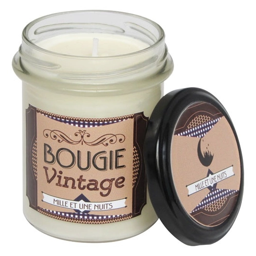 bougie végétale vintage 150g 1001 nuits - odyssee des sens
