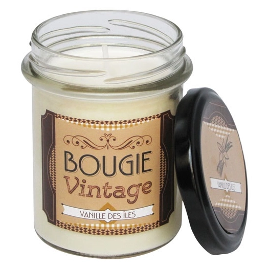 bougie vanille des îles - vintage - odyssee des sens