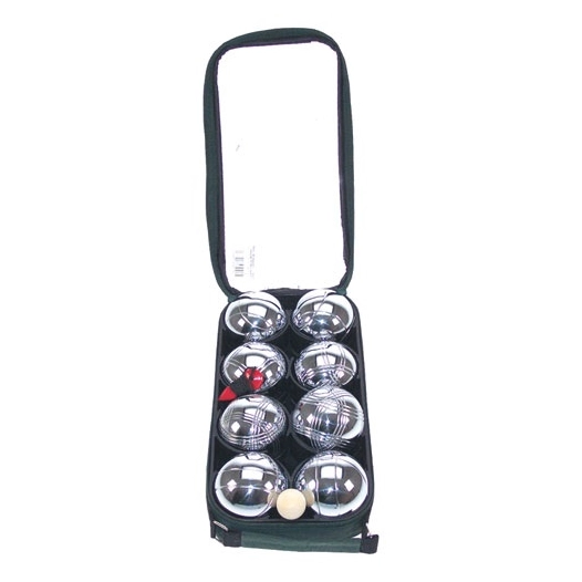 sacoche 8 boules chromées 4 doublettes - imagin