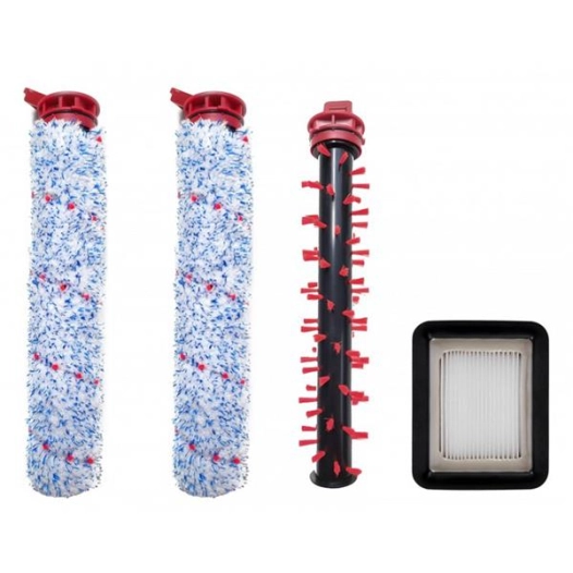 3 brosses + 1 hepa pour aspirateur laveur cyclowash420 - packaccp420 - eziclean