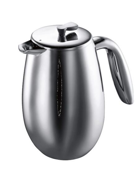 Bodum Columbia 3 Tasses Cafetière à piston isotherme en acier inoxydable - Bodum