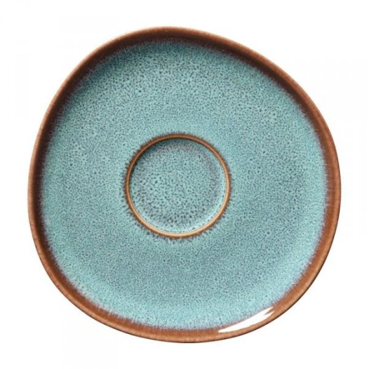 sous-tasse à café 15,5 cm glacé - lave - villeroy et boch