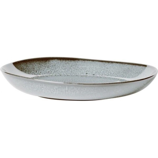 6 coupe plate 28 cm glacé - lave - villeroy et boch