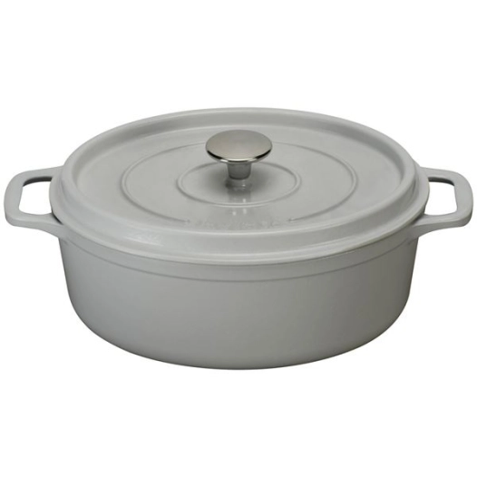 cocotte en fonte ovale 27 cm mistral - invicta