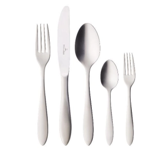 ménagère 30 pièces inox brossé - arthur - villeroy et boch