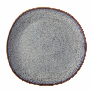 assiette plate 28 cm beige - lave - villeroy et boch